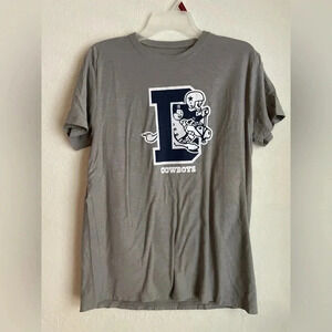 Dallas Cowboys Rowland short sleeve gray graphic shirt size S
